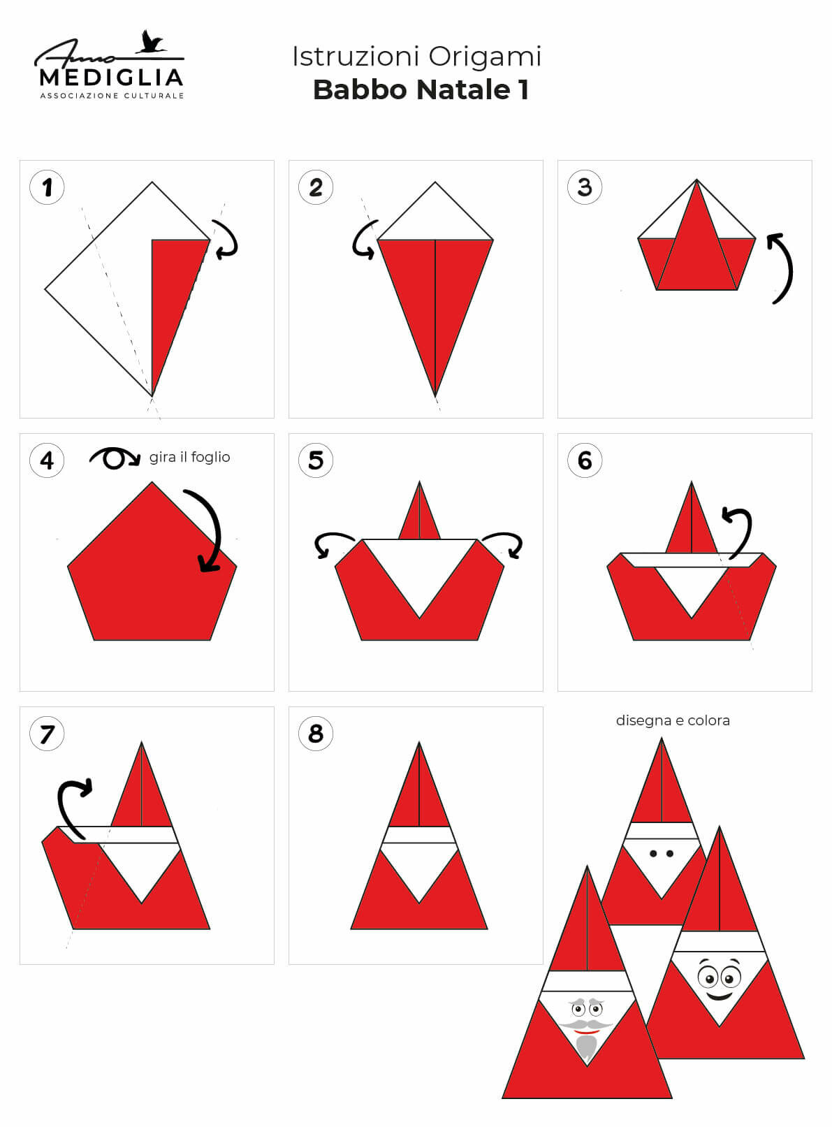 5 origami per bambini  Origami bambini, Origami semplici per bambini,  Origami semplici
